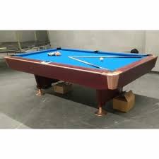 wooden slates american billiard table