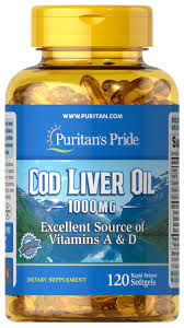 cod liver oil 1000 mg 120 mg fish oil