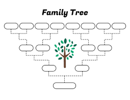 Free Family Tree Templates For A Projects