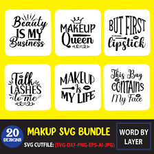 makup svg bundle masterbundles