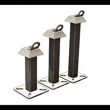 security anchor post for concrete slab