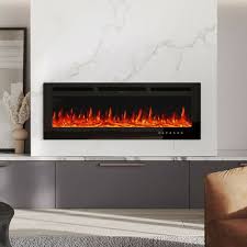 Led Electric Fireplace Wall Mounted