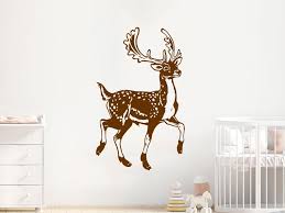 deer wall decal hunting vinyl sticker