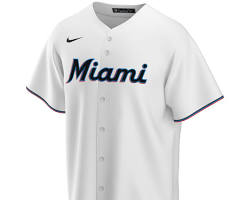 Image of Miami Marlins Home Jersey