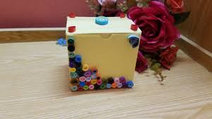 gs craft how to decorate old paper box