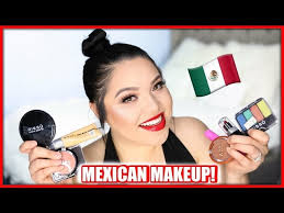 full face using only mexican makeup