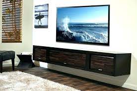 diy wall mounted tv shelves floating