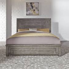 Gray Modern Farmhouse Queen Bed