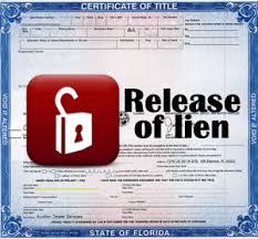 release of lien removal service