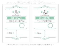 Free Printable Wedding Invitation Templates For Word New Invitation