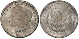 1880 79 Cc 1 Reverse Of 1878 Regular Strike Morgan Dollar