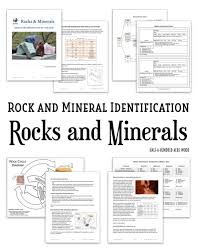 Mineral Identification Stations Flowchart Half A Hundred
