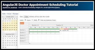 Tutorial Angularjs Doctor Appointment Scheduling Php
