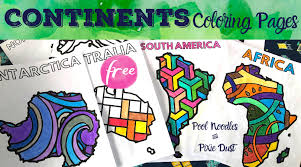 Download and print these continent coloring pages for free. Free Continent Coloring Pages Pool Noodles Pixie Dust