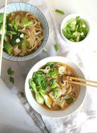 asian vegetable noodle soup this