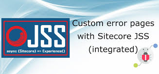 custom error pages with sitecore jss