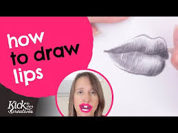 to draw a realistic mouth for beginners