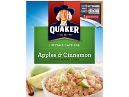 instant oatmeal apples and cinnamon