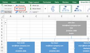 how to build org charts in word