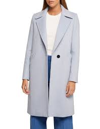 Oxford Sunny Wool Rich Coat In Light