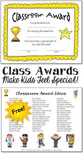 Classroom Awards Make Kids Feel Special Laura Candlers Freebies