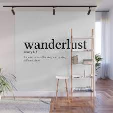 Text Wall Mural By Word Definitions