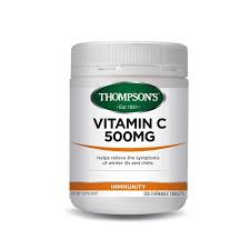 Follow all directions on the product package, or take as. Thompsons Vitamin C 500mg 200 Chewable Tablets Tonic Health