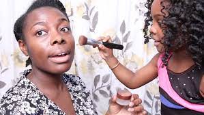 my daughter does my makeup jenell b