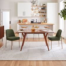 Find dining chairs that coordinate with our dining tables. Dining Room West Elm Jack Metal Frame Dining Chair Set Of 2 Beetle Green Light Bronze Ballantynes Department Store