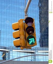 Green Arrow Traffic Light Stock Photo Image Of City Right