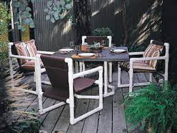 make durable outdoor furniture with pvc