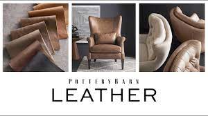 pottery barn leather quality and care