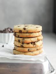 chocolate chip shortbread cookies