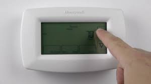RTH7600D 7-Day Programmable Honeywell Home Thermostat - How to Program  Schedules - YouTube