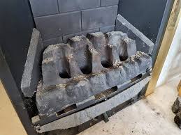 Arrange Gas Fireplace Media Logs Coals