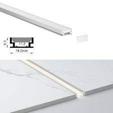 recessed led floor lighting strip