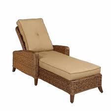 Hoch Wicker Patio Outdoor Lounge Chair