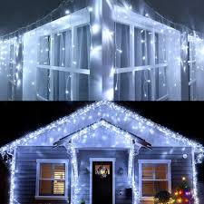 Icicle Lights Outdoor White
