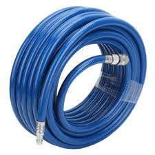 15m blue flexible pneumatic pvc hose