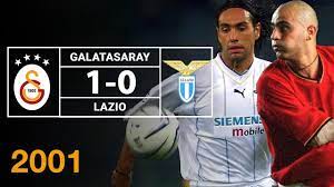 Nostalji Maçlar | Galatasaray 1 - 0 Lazio ( 11.09.2001 ) - YouTube