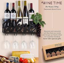 Wine Rack Come With 6 Cork Wine Charms