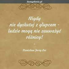 Stanisław Jerzy Lec - cytaty tego autora - Zamyslenie.pl