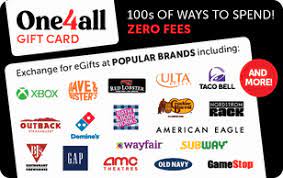 one4all egift card giftcards com