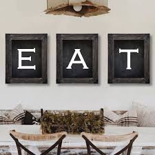 Farmhouse Decor Eat Sign Dining Room