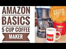 Coffee Basics 5 Cup Coffee Maker