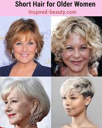 short hair for older women inspired