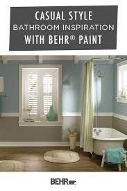 Bathroom Inspiration Behr Blue Paint