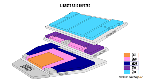 Billings Alberta Bair Theater Seating Chart