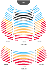 Seating Chart Stephen Sondheim Theatre New York New York