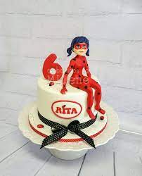 Miraculous Ladybug Cake Ladybug Cake Bolo Bolo Menina gambar png